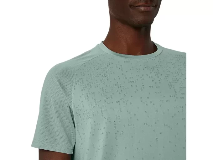 HAUT À MANCHES COURTES EN JACQUARD ACTIBREZE