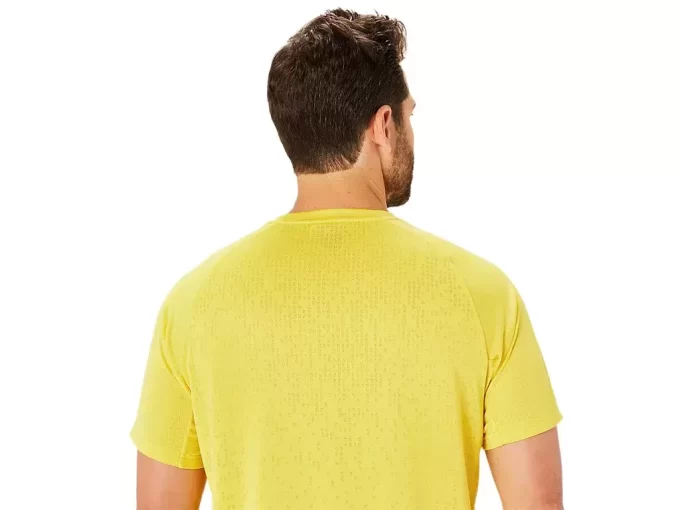 HAUT À MANCHES COURTES EN JACQUARD ACTIBREZE