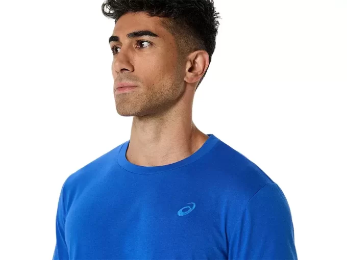 T-SHIRT ASICS À BRODERIE SPIRALE