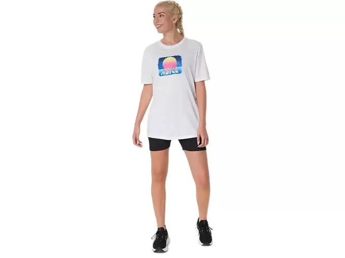 T-SHIRT À MANCHES COURTES ASICS RÉTRO SUNSET