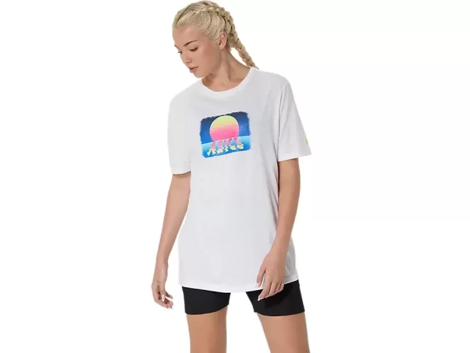 T-SHIRT À MANCHES COURTES ASICS RÉTRO SUNSET