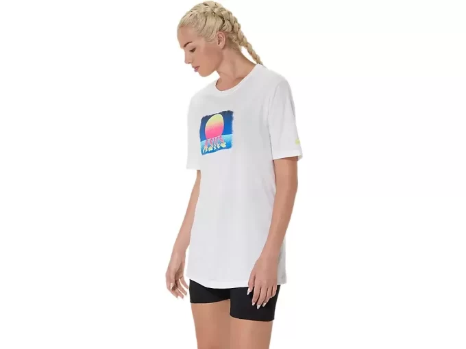 T-SHIRT À MANCHES COURTES ASICS RÉTRO SUNSET