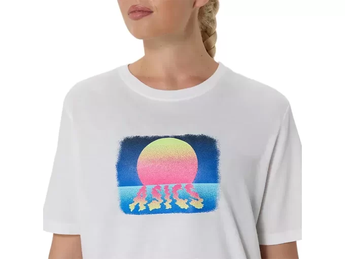 T-SHIRT À MANCHES COURTES ASICS RÉTRO SUNSET