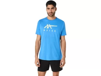 T-SHIRT À MANCHES COURTES ASICS STRIPE
