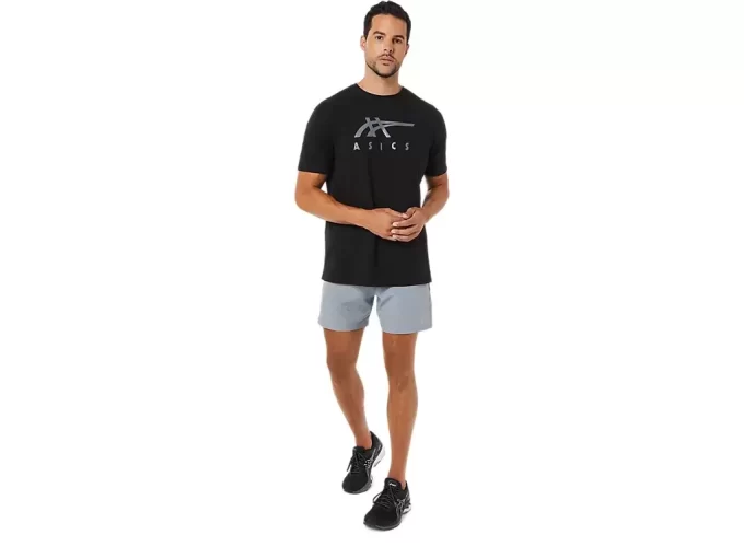 T-SHIRT À MANCHES COURTES ASICS STRIPE