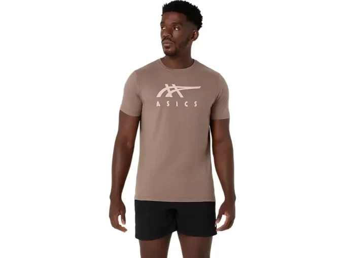 T-SHIRT À MANCHES COURTES ASICS STRIPE