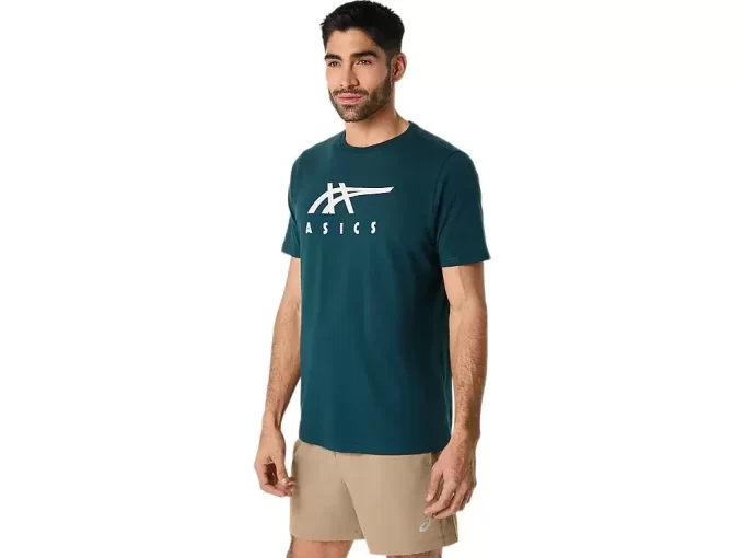 T-SHIRT À MANCHES COURTES ASICS STRIPE