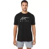 T-SHIRT À MANCHES COURTES ASICS STRIPE