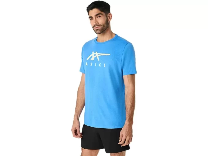 T-SHIRT À MANCHES COURTES ASICS STRIPE