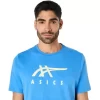 T-SHIRT À MANCHES COURTES ASICS STRIPE