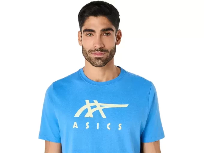T-SHIRT À MANCHES COURTES ASICS STRIPE