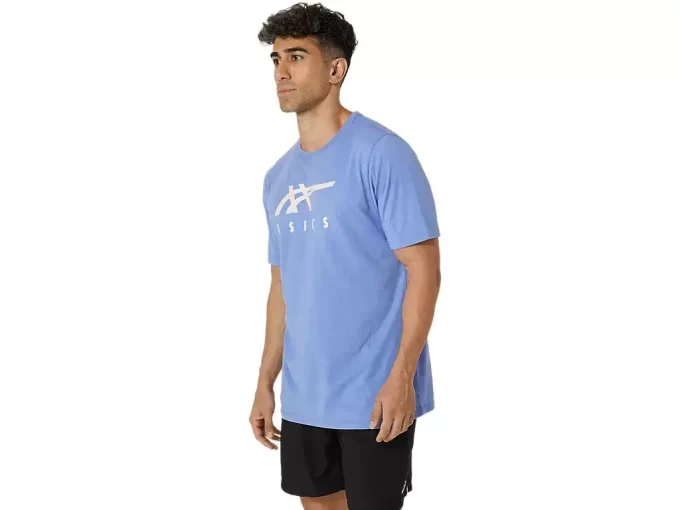 T-SHIRT À MANCHES COURTES ASICS STRIPE