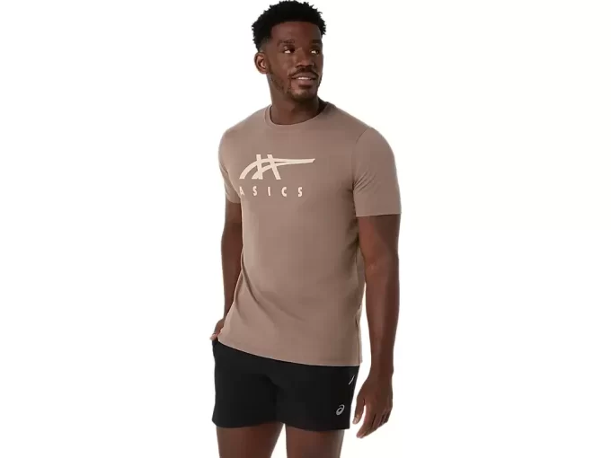T-SHIRT À MANCHES COURTES ASICS STRIPE