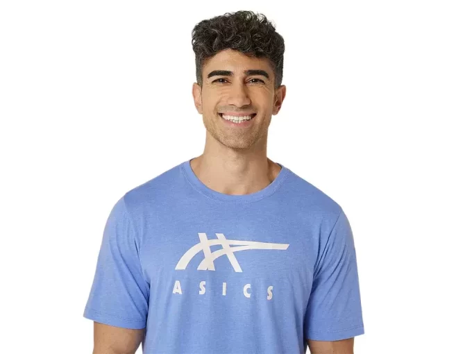 T-SHIRT À MANCHES COURTES ASICS STRIPE