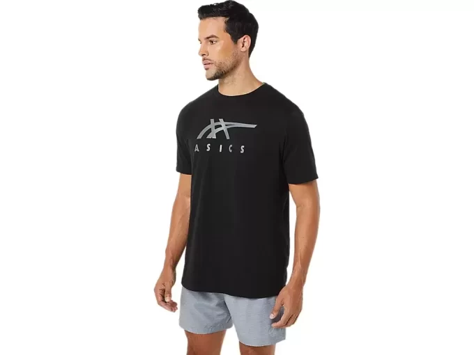 T-SHIRT À MANCHES COURTES ASICS STRIPE