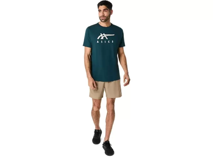 T-SHIRT À MANCHES COURTES ASICS STRIPE