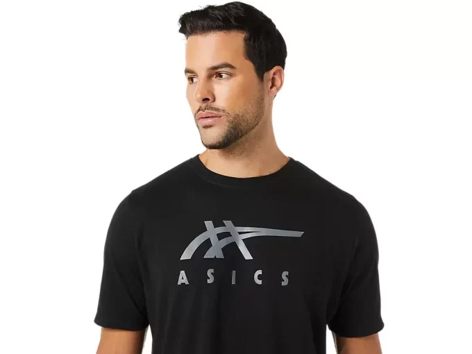 T-SHIRT À MANCHES COURTES ASICS STRIPE