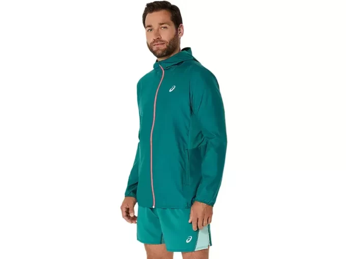 VESTE ASICS ARGENTÉE