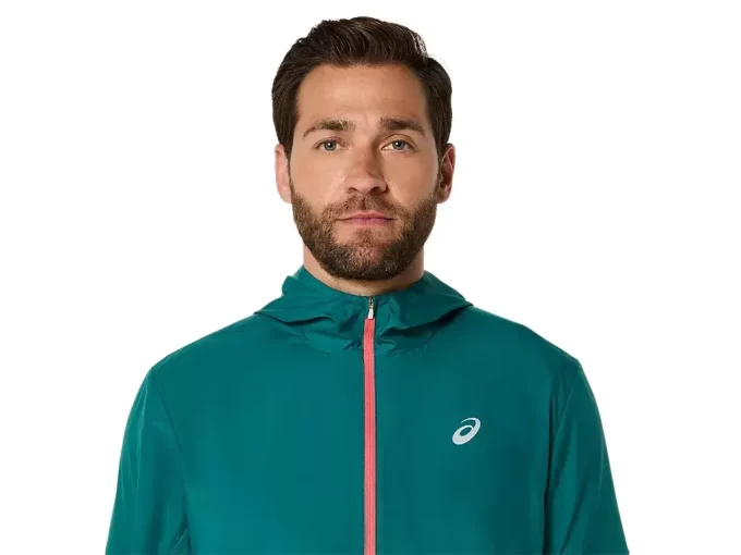 VESTE ASICS ARGENTÉE