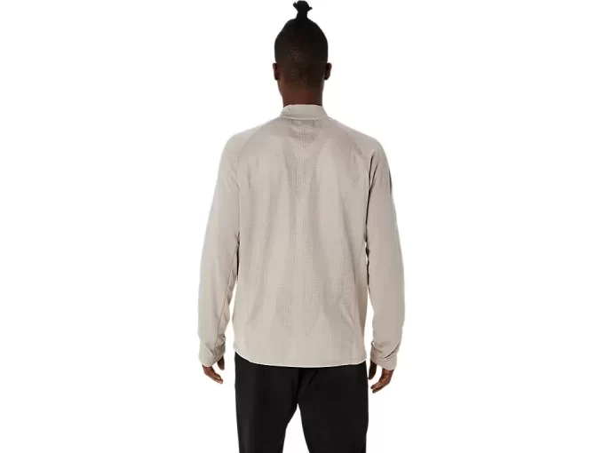 VESTE À FERMETURE ÉCLAIR ENTIÈRE ACTIBREZE JACQUARD GRID