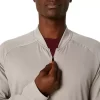 VESTE À FERMETURE ÉCLAIR ENTIÈRE ACTIBREZE JACQUARD GRID
